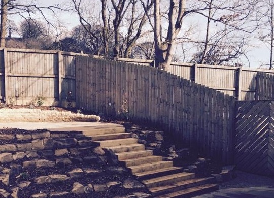 Example of our landscaping in Huddersfield.